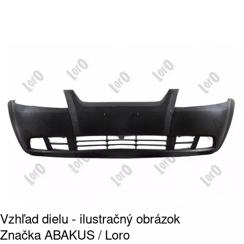Predný nárazník 250407 /POLCAR/ - obr. 1