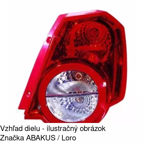 Zadné svetlo 251588-E /POLCAR/ - obr. 1