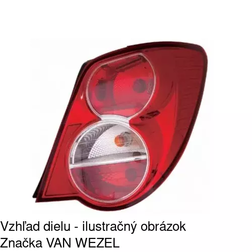 Zadné svetlo 25B1881E /POLCAR/ - obr. 1