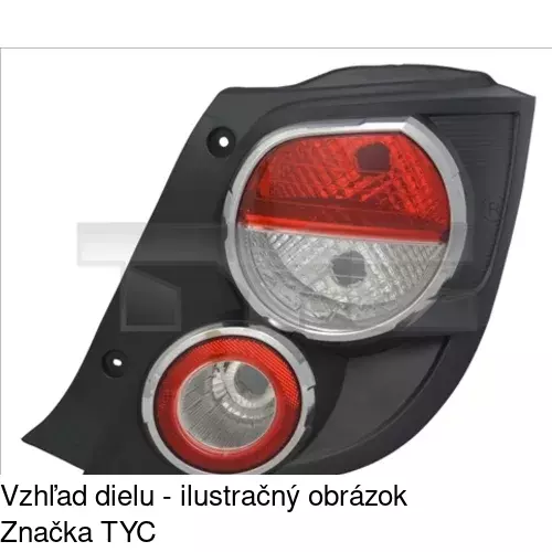 Zadné svetlo 25B1882E /POLCAR/