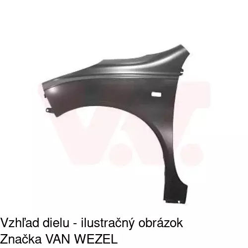 Predný blatník 270702 /POLCAR/ - obr. 1