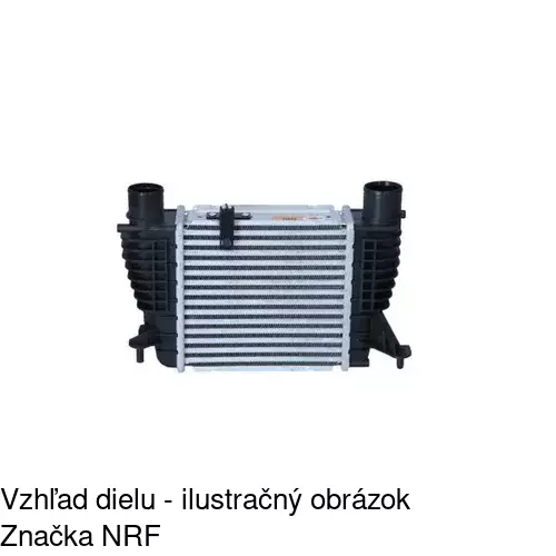 Chladiče vzduchu (Intercoolery) 2712J81X /POLCAR/ - obr. 1