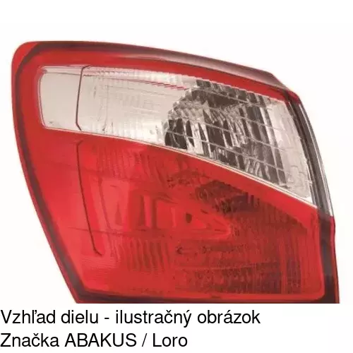 Zadné svetlo 271487-V /POLCAR/ - obr. 2