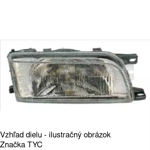 Hlavný reflektor POLCAR 272909-E