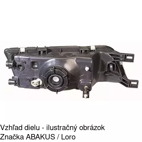 Hlavný reflektor 2731103E /POLCAR/ - obr. 1