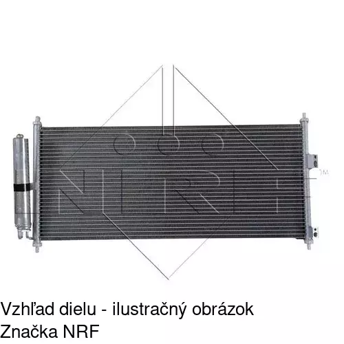 Chladiče klimatizácie 2733K8C1 /POLCAR/ - obr. 2