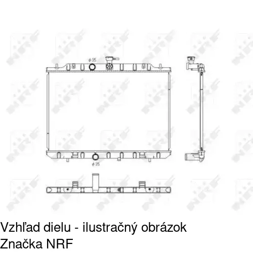 Chladiče vody POLCAR 2751081K