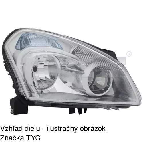 Hlavný reflektor POLCAR 275909-E