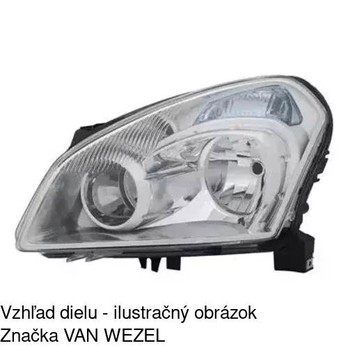 Hlavný reflektor 275909-H /POLCAR/ - obr. 4