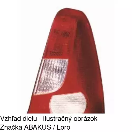 Zadné svetlo 2800884E /POLCAR/ - obr. 1