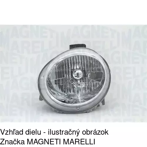 Hlavný reflektor 2903090E /POLCAR/ - obr. 2