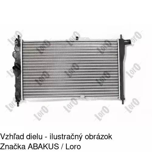Chladiče vody 292008A1 /POLCAR/ - obr. 2
