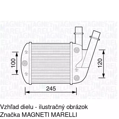 Chladiče vzduchu (Intercoolery) POLCAR 3003J8-1