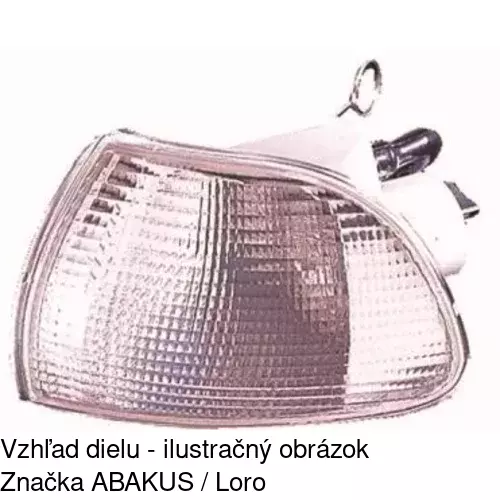 Predná smerovka 3005200E /POLCAR/ - obr. 2