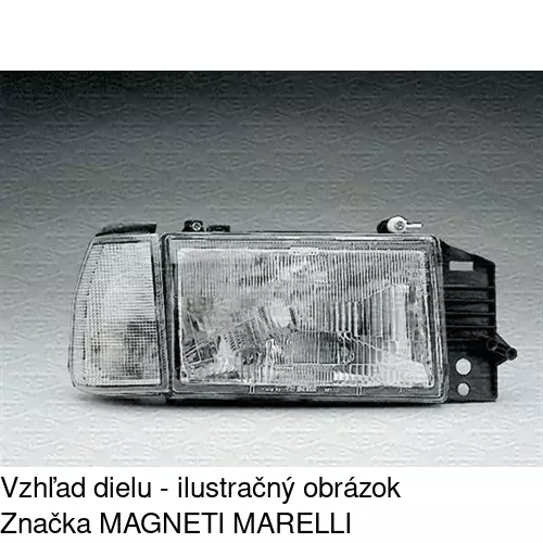 Hlavný reflektor 3016105E /POLCAR/ - obr. 4