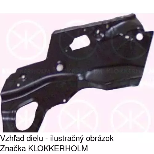 Záves krytu komory motora 301703-5 /POLCAR/ - obr. 1