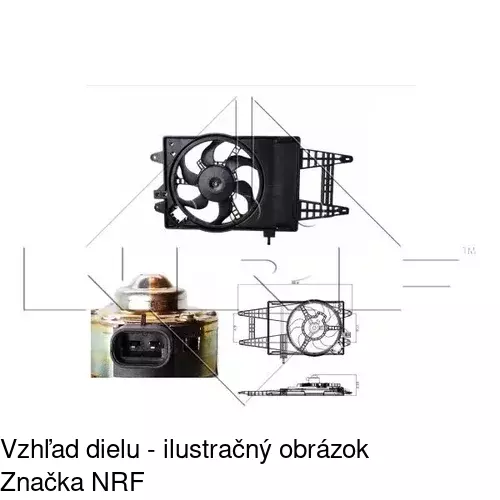 Ventilátory chladičov 302223W1 /POLCAR/ - obr. 3