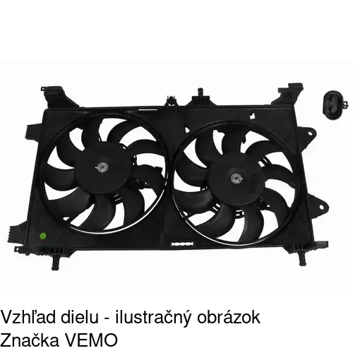 Ventilátory chladičov 302223W4 /POLCAR/ - obr. 1