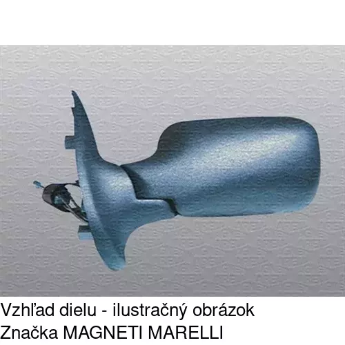 Vonkajšie zrkadlo 3022524M /POLCAR/ - obr. 3
