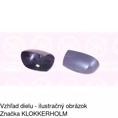 Rám vonkajšieho zrkadla 302255PM /POLCAR/ - obr. 3