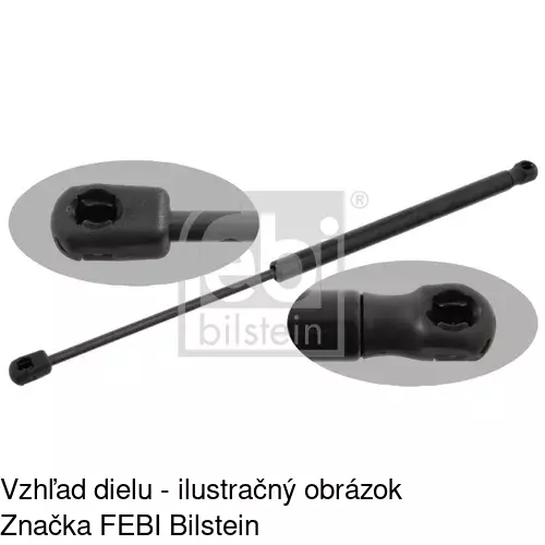 Plynová pružina 3022AB /POLCAR/ - obr. 1