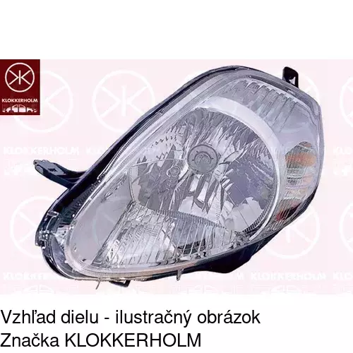 Hlavný reflektor 3024102E /POLCAR/ - obr. 2