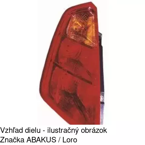 Zadné svetlo 302487-E /POLCAR/ - obr. 4