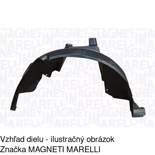 Podblatník (plast) 3024FP1Q /POLCAR/ - obr. 1