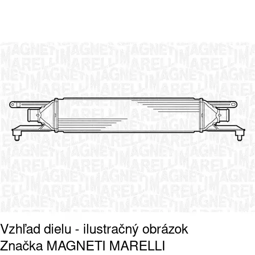 Chladiče vzduchu (Intercoolery) POLCAR 3024J82X