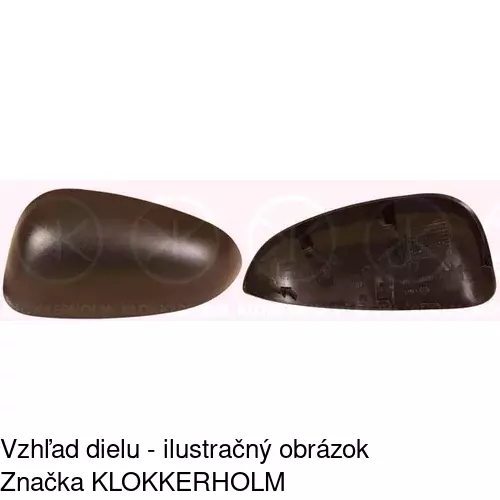 Vonkajšie zrkadlo POLCAR 3029525M
