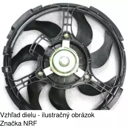Ventilátory chladičov 303023W1 /POLCAR/ - obr. 2
