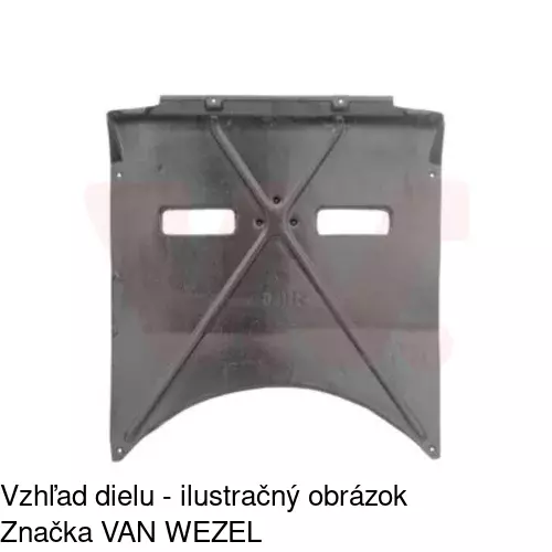 Kryt motora 303034-5 /POLCAR/ - obr. 1
