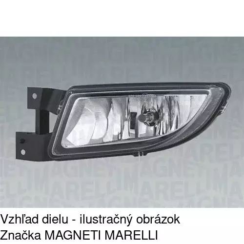 Hmlové svetlo - predné 303130-E /POLCAR/ - obr. 3