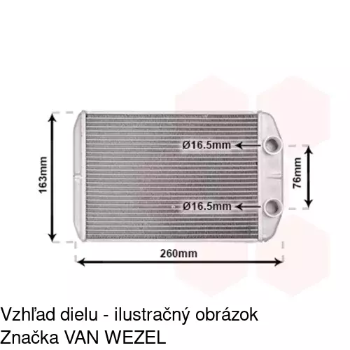 Radiátory 3031N81X /POLCAR/ - obr. 1