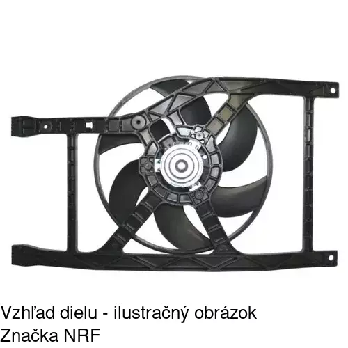 Ventilátory chladičov 303523W1X /POLCAR/ - obr. 1