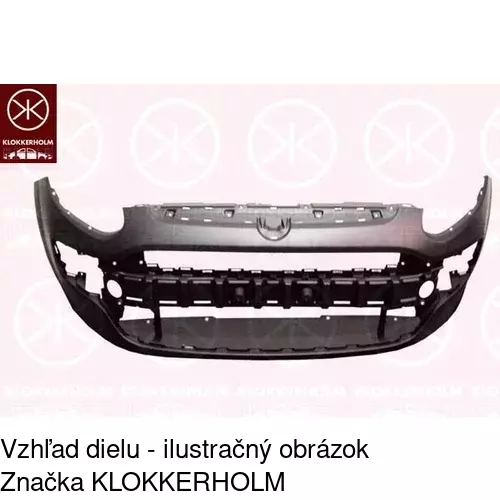 Predný nárazník POLCAR 303607-J