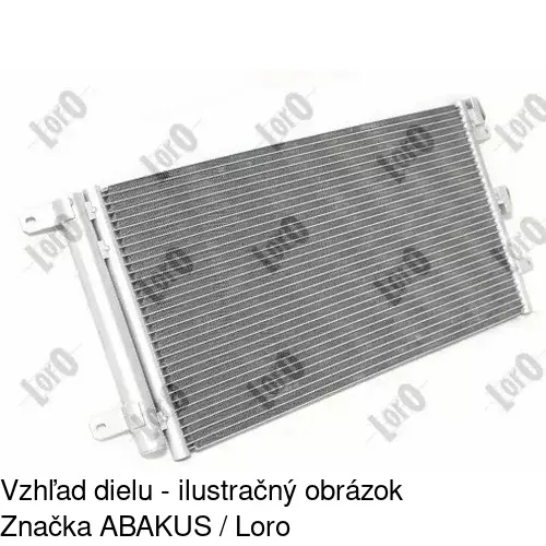 Chladiče klimatizácie 3041K81X /POLCAR/ - obr. 2
