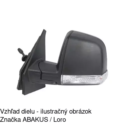Vonkajšie zrkadlo 3042514M /POLCAR/ - obr. 2