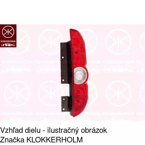 Zadné svetlo 3042883E /POLCAR/ - obr. 1