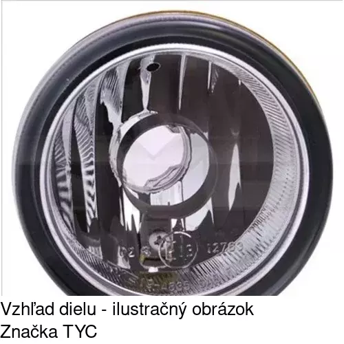 Hmlové svetlo - predné POLCAR 3075301E