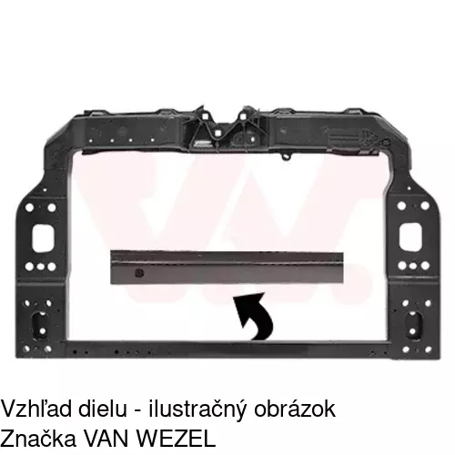 Predné čelo 30A1040Q /POLCAR/ - obr. 1