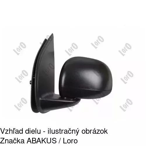 Vonkajšie zrkadlo 30A1528E /POLCAR/ - obr. 4