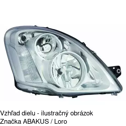 Hlavný reflektor 30N109-U /POLCAR/ - obr. 4