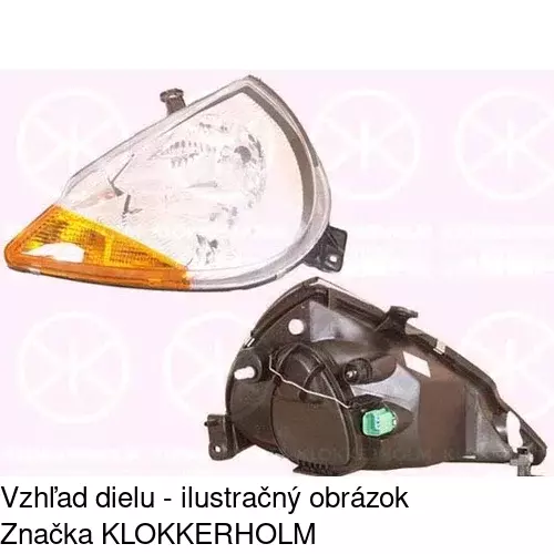 Hlavný reflektor 320010-E /POLCAR/ - obr. 3