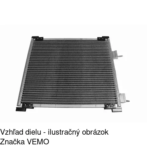 Chladiče klimatizácie 3200K8C1 /POLCAR/ - obr. 2