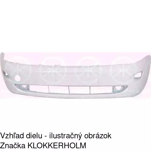 Predný nárazník POLCAR 320107-2