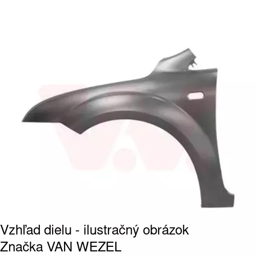 Predný blatník 320201-J /POLCAR/ - obr. 3