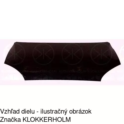 Kapota - poškodená POLCAR 320203UA