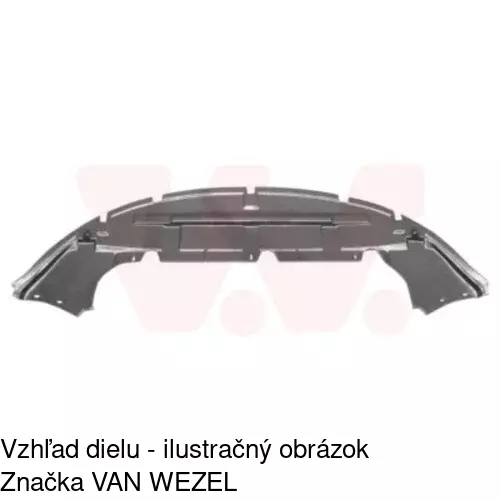 Dolný kryt nárazníka 3202347Q /POLCAR/ - obr. 1