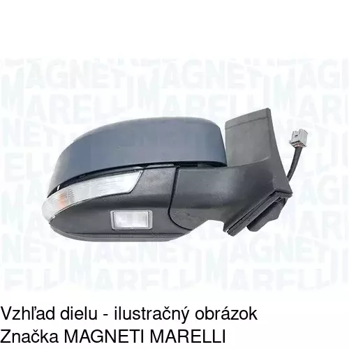Vonkajšie zrkadlo POLCAR 3205517S